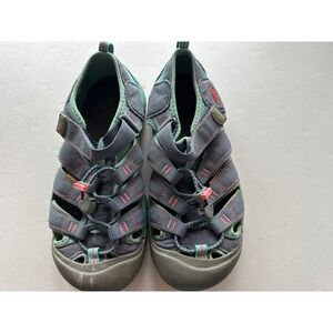 Keen Newport H2 Womens 5 Teal Blue Pink Sport Sandals Water Hiking 1014201